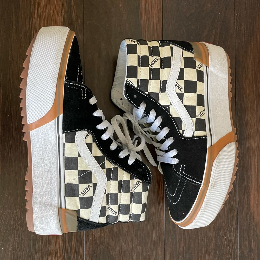 Vans sk8 high platforms